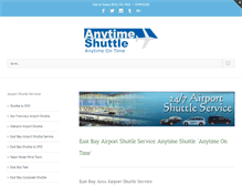 Tablet Screenshot of anytimeshuttle.net